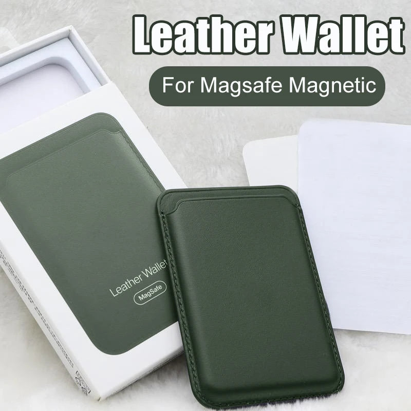 Magnetic Leather Wallet