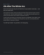 Winter Arc Challenge — 90-Day Transformation Guide