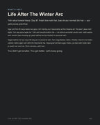 Winter Arc Challenge — 90-Day Transformation Guide (Hinglish Version)